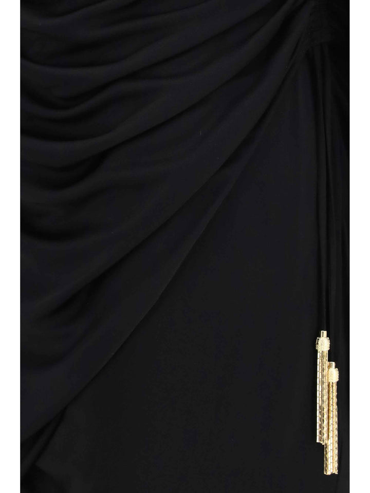 Draped jersey mini Dress