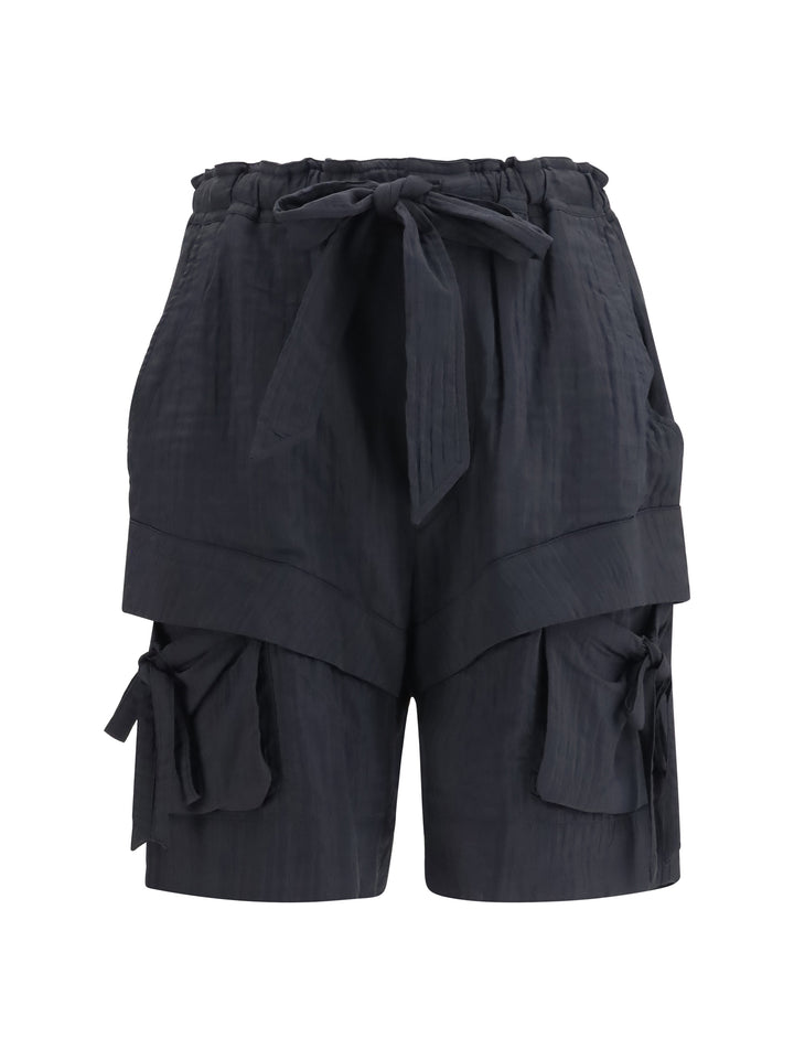Viscose and cotton Shorts 1