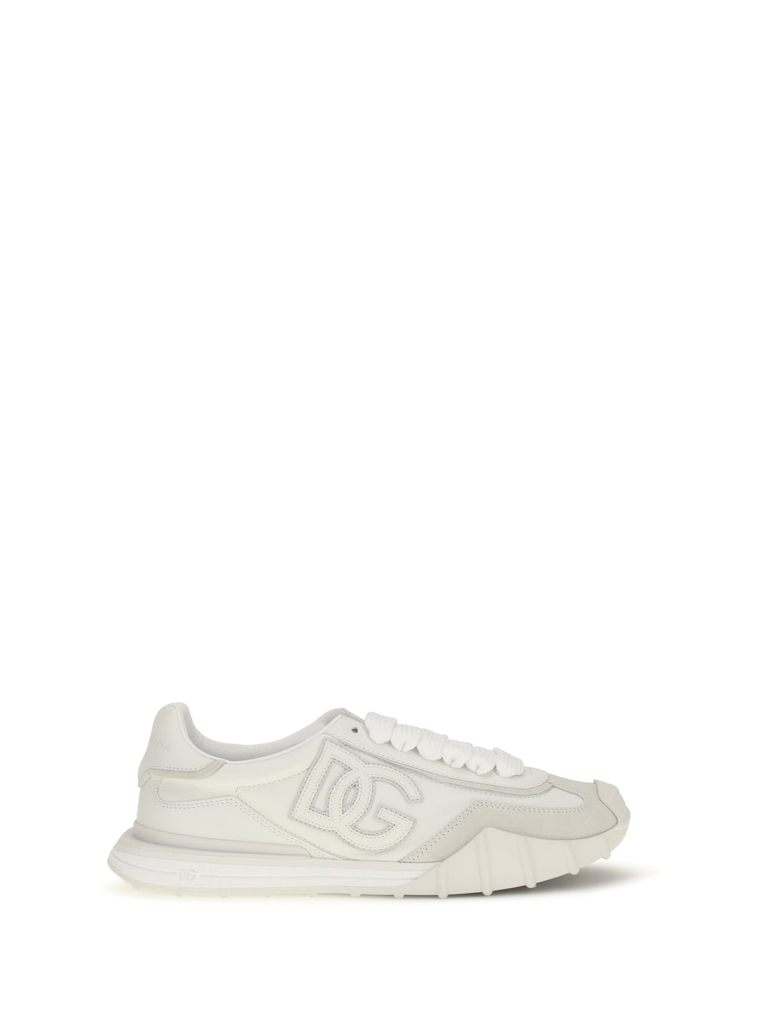 Athletic fabric and leather Sneakers 1