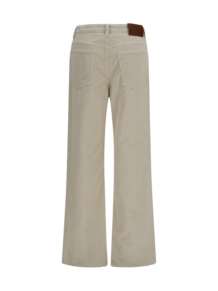Corduroy flare Pants 2