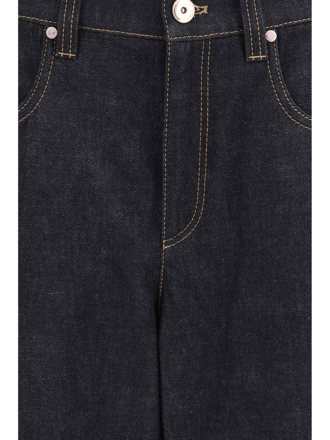 Straight-leg denim Jeans