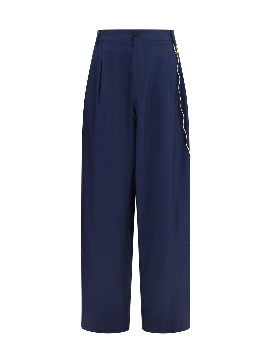 Phebe chain adorned wide-leg Pants 1