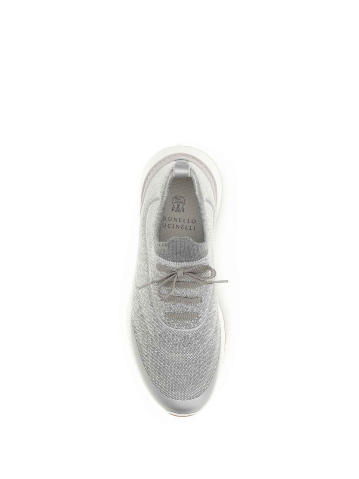 Techno cotton knit Sneakers runners