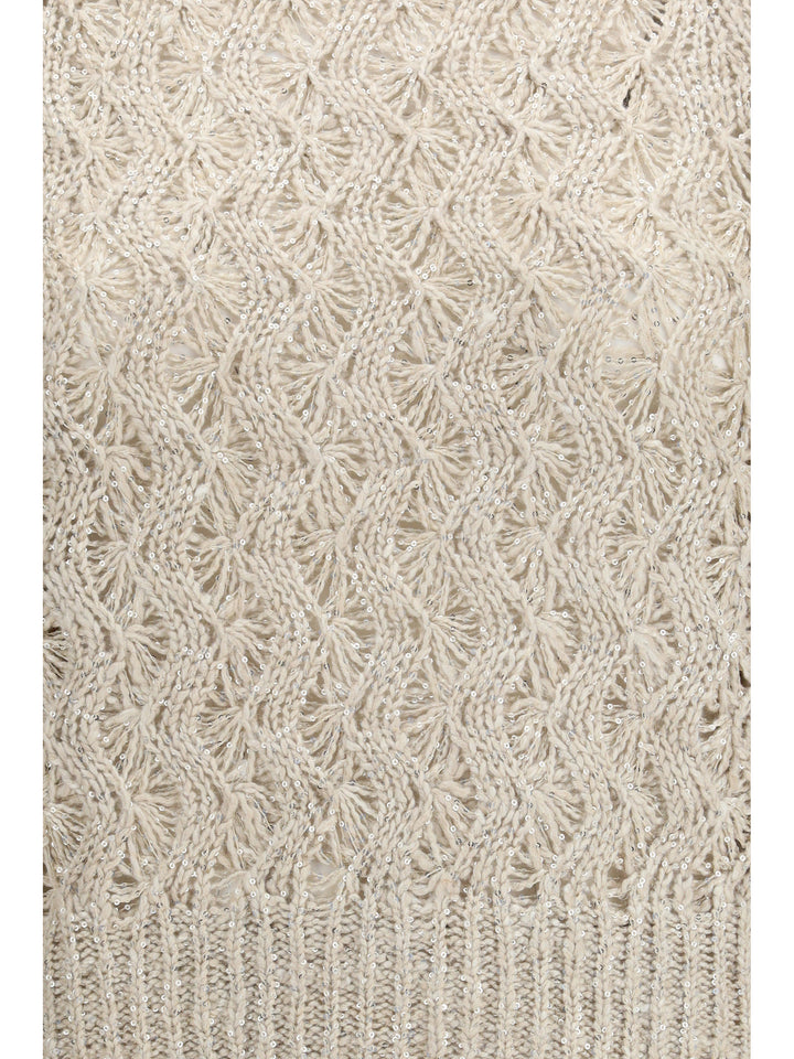 Open-knit construction Sweater 3