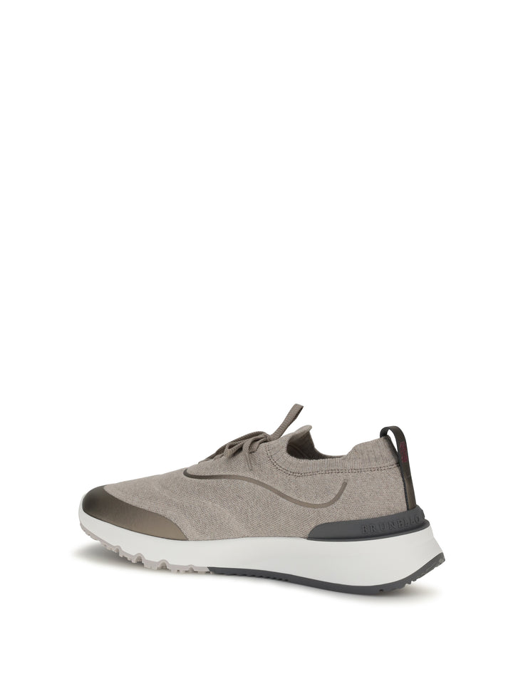 Techno cotton knit Sneakers runners 3