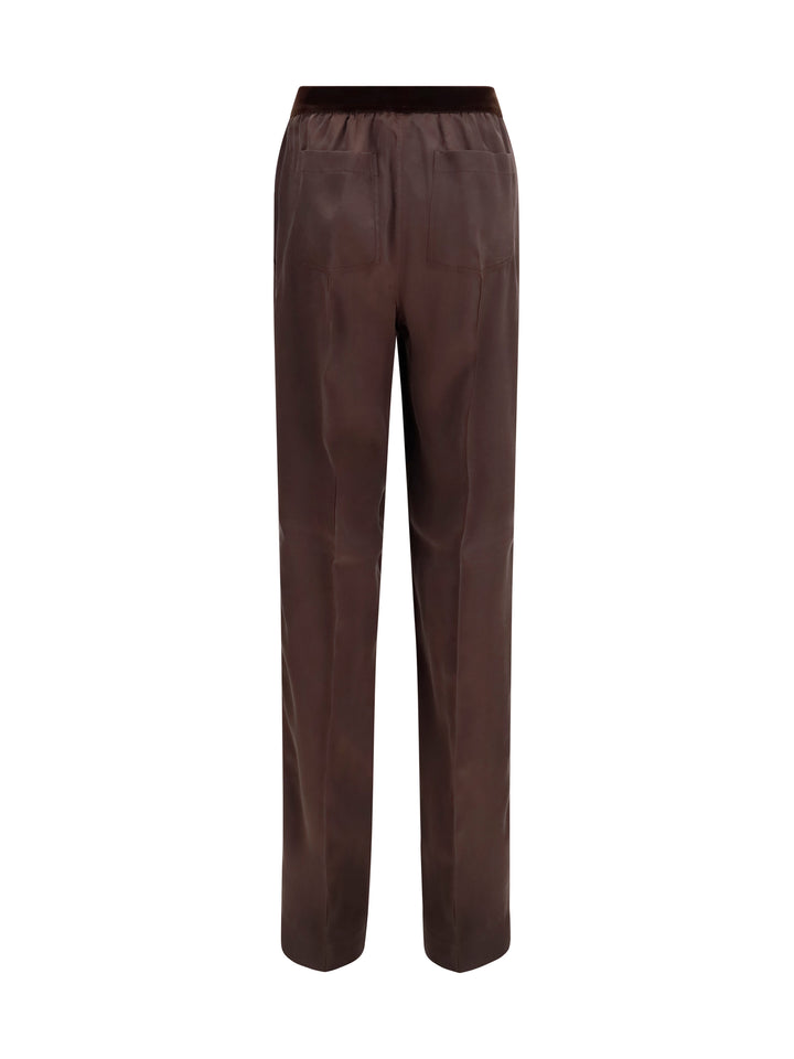 Stretch silk satin Pants 2
