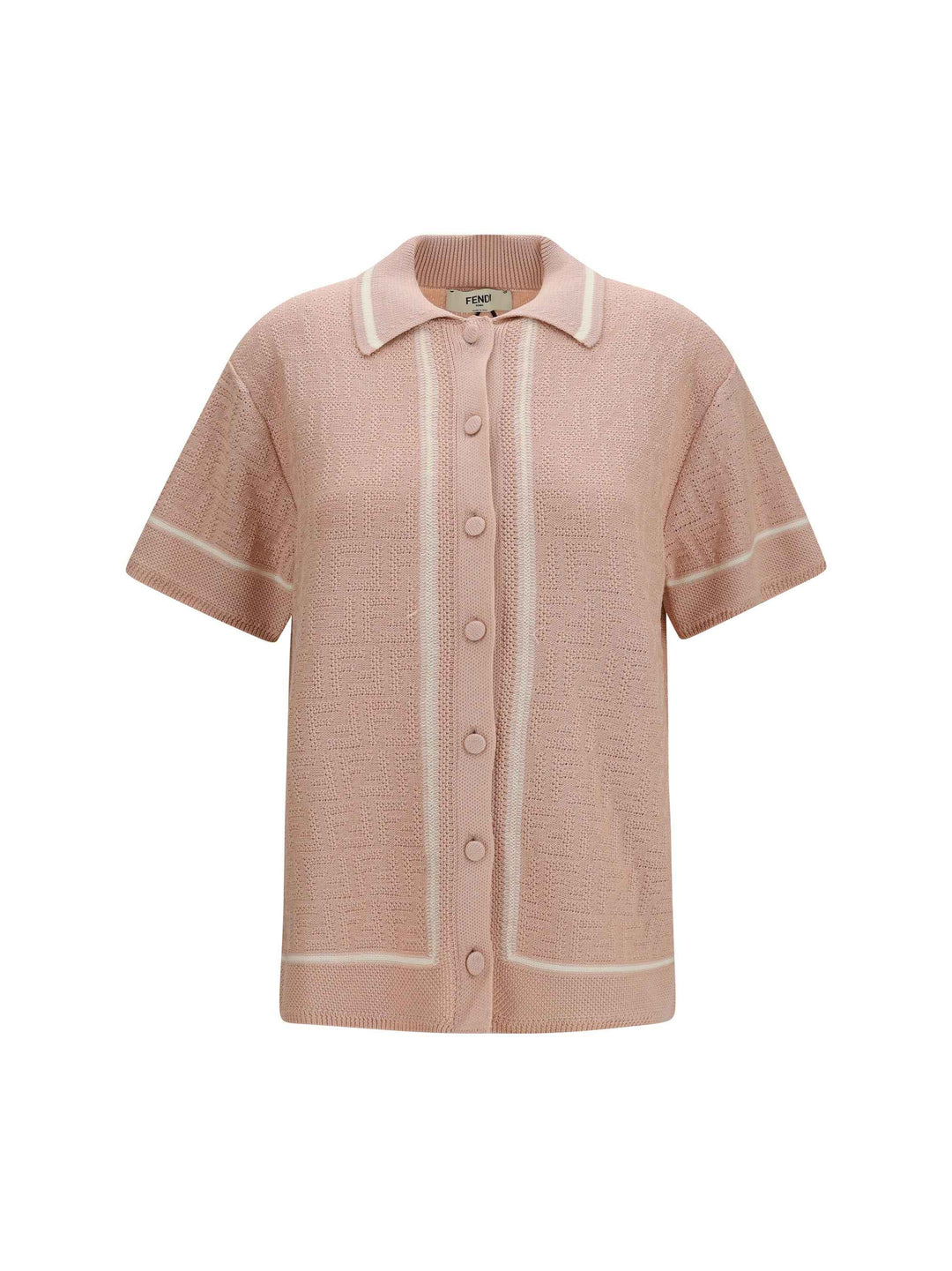 FF all-over crochet Shirt