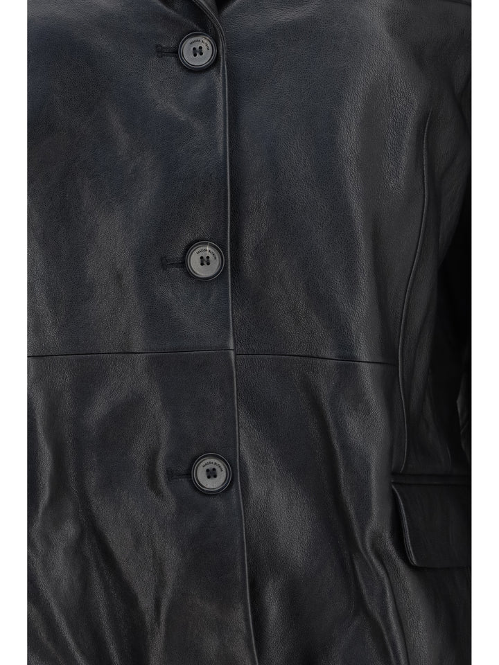 Leather Blazer Jacket 3