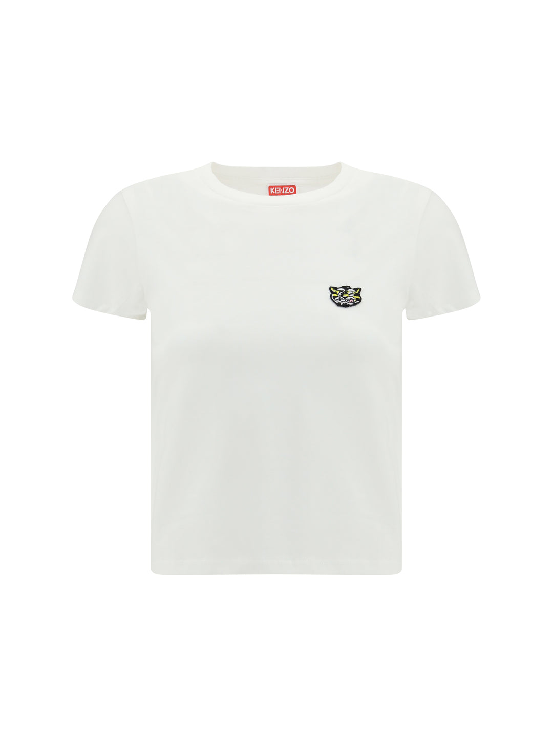 Cotton T-shirt with the embroidered “Wild Tiger” 1