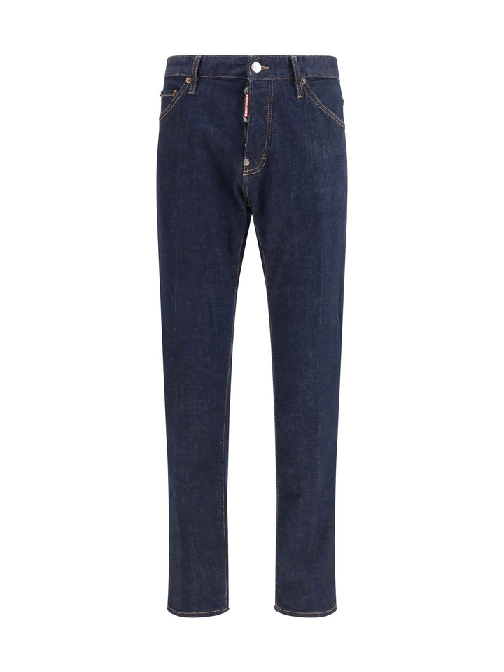 Long stretch cotton Jeans