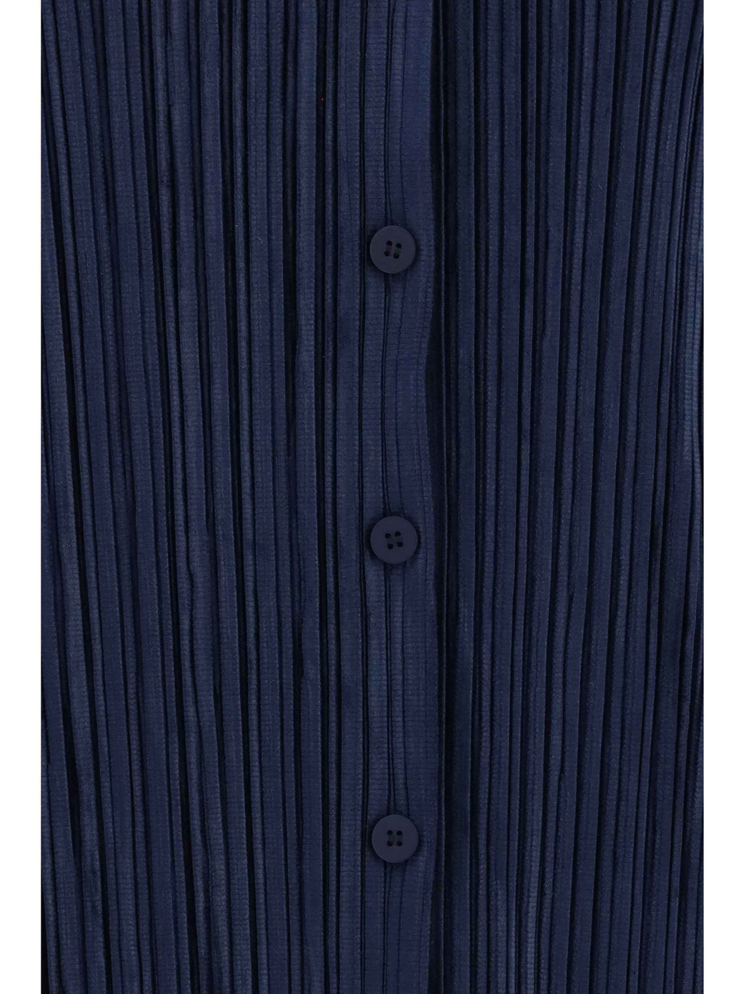 Shirt in fine striped velvet-like fabric