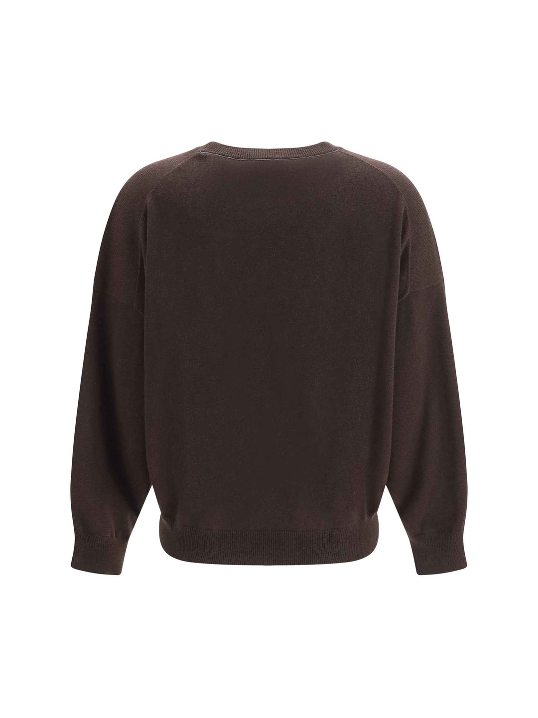 Cashmere Sweater with Monili chain