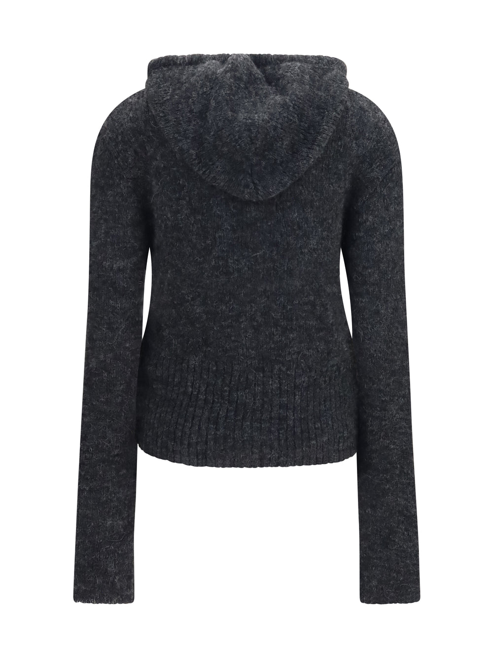 Alpaca-blend Zip-Up Hoodie 2