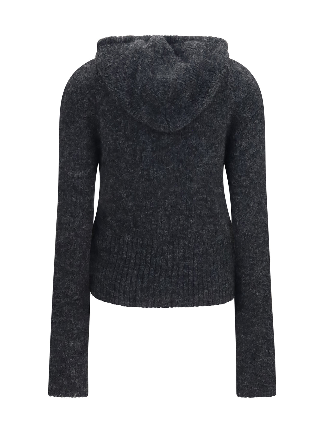 Alpaca-blend Zip-Up Hoodie 2