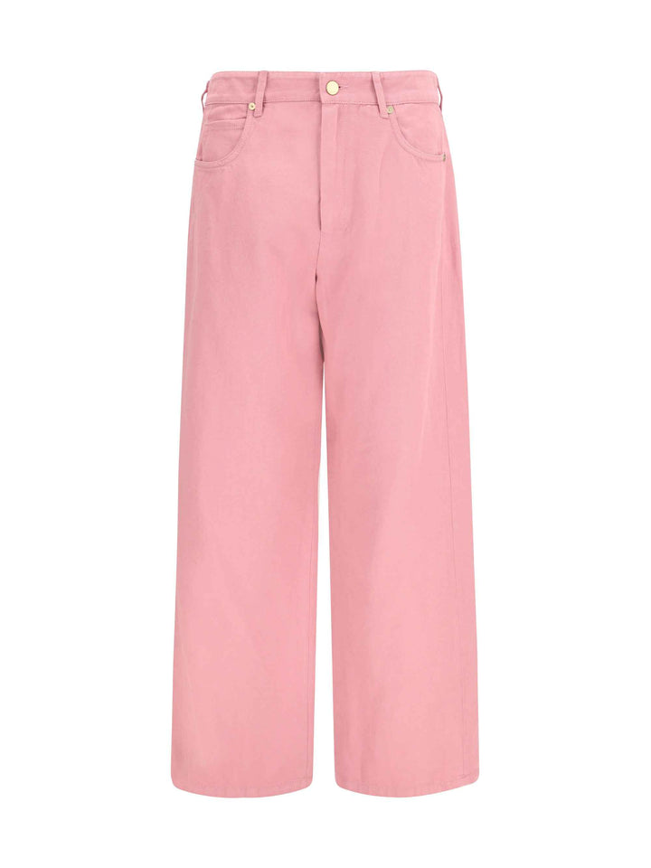 Cotton and linen Pants