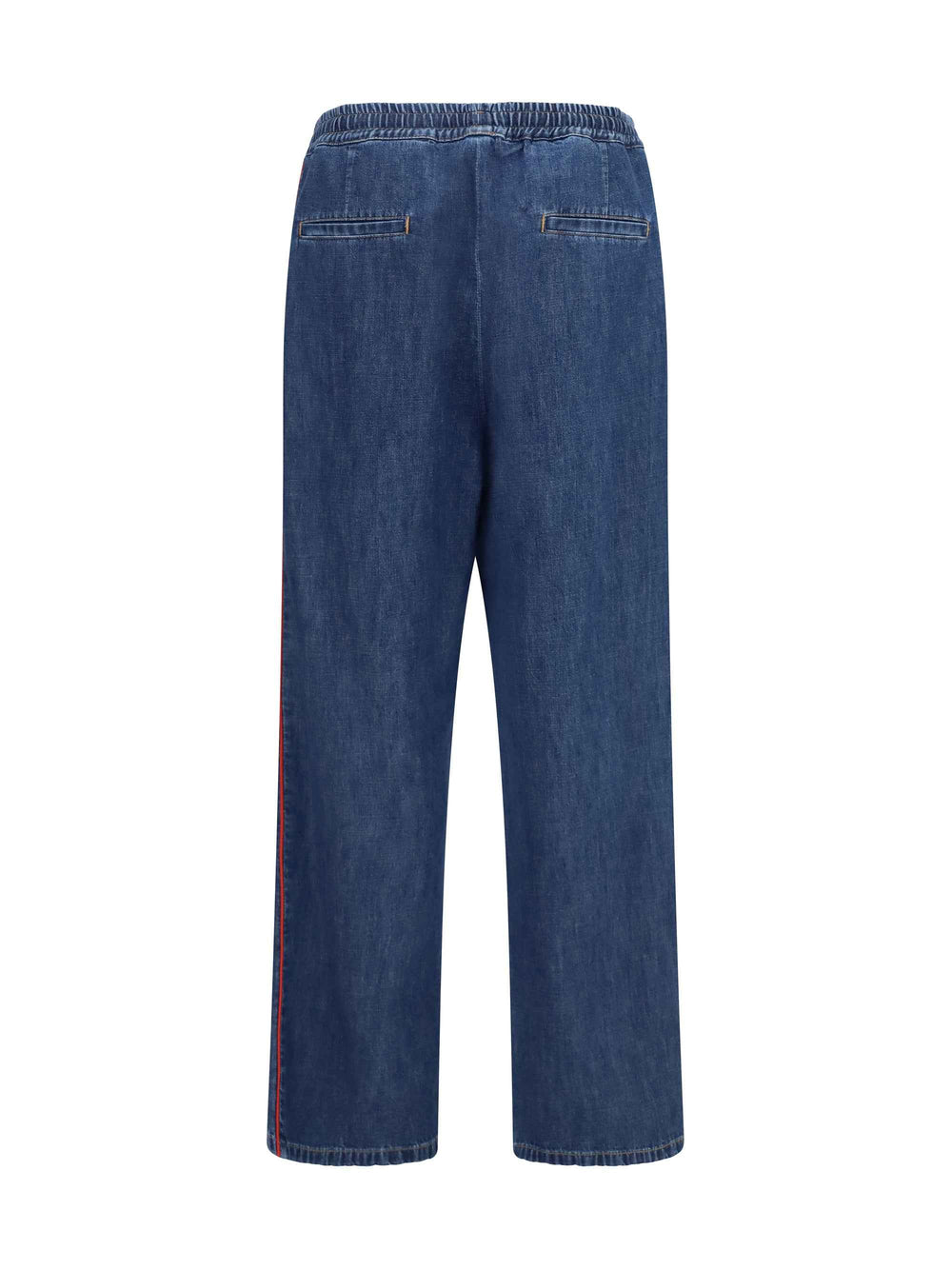 Lightweight wide-leg denim Pants