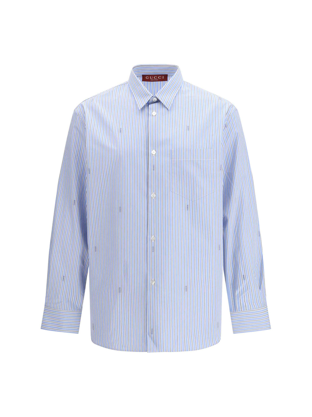 Striped cotton poplin Shirt