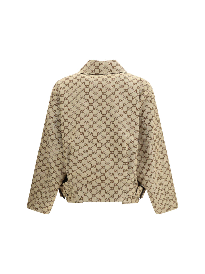 GG Canvas bomber Jacket 2