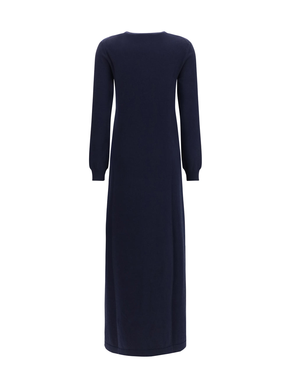 Long cashmere crewneck Dress 2