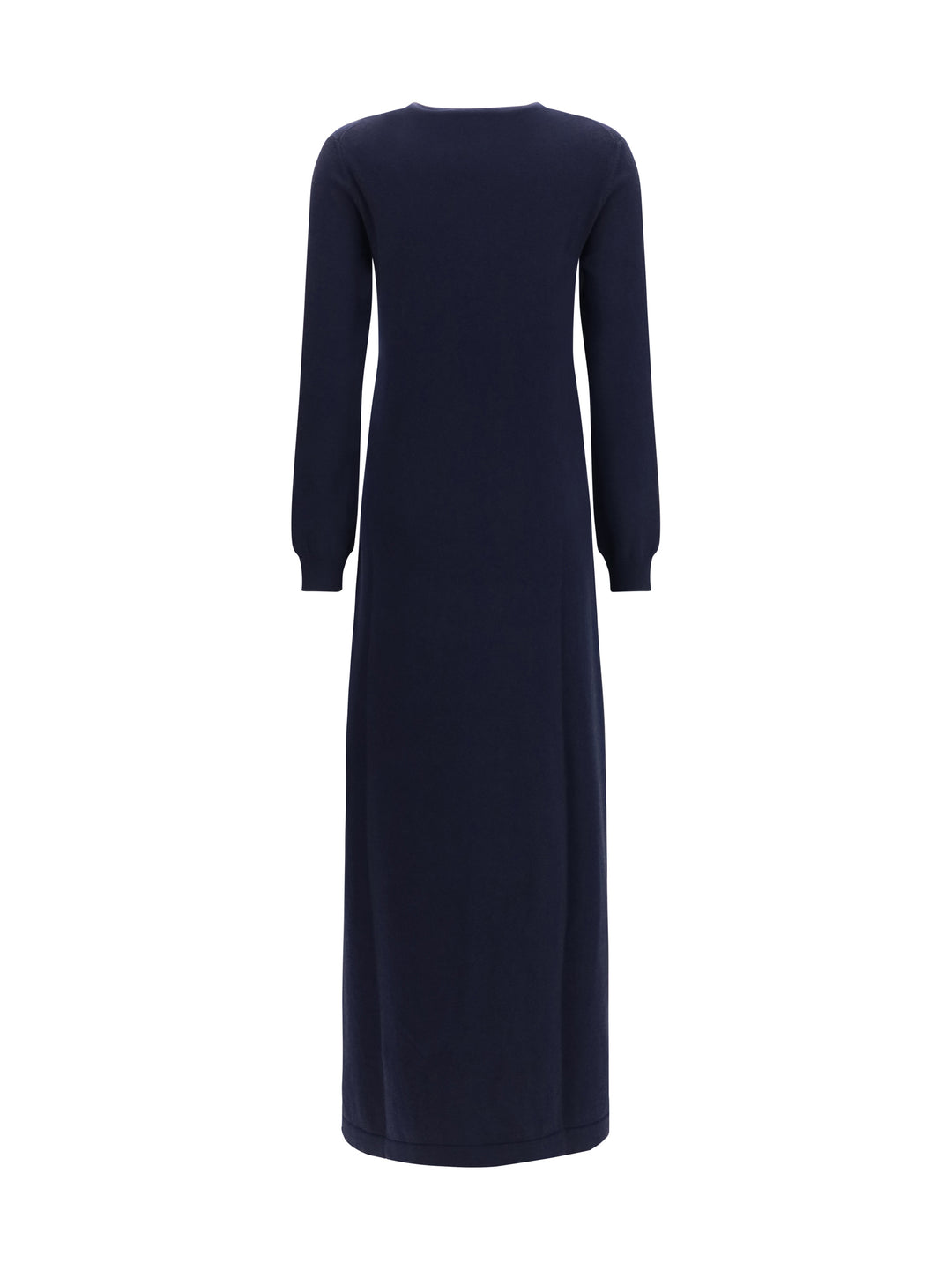 Long cashmere crewneck Dress 2