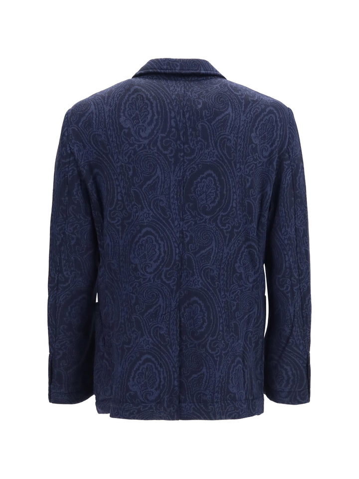 Single-breasted Arnica Jacquard wool-blend Jacket 2