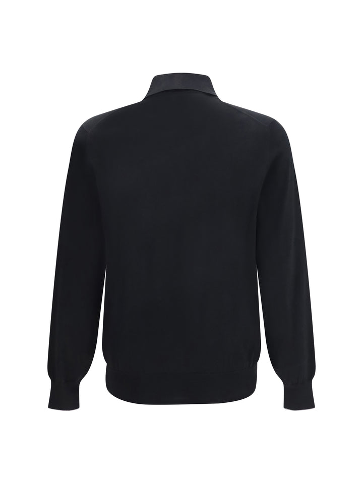 Long sleeve cotton Polo 2