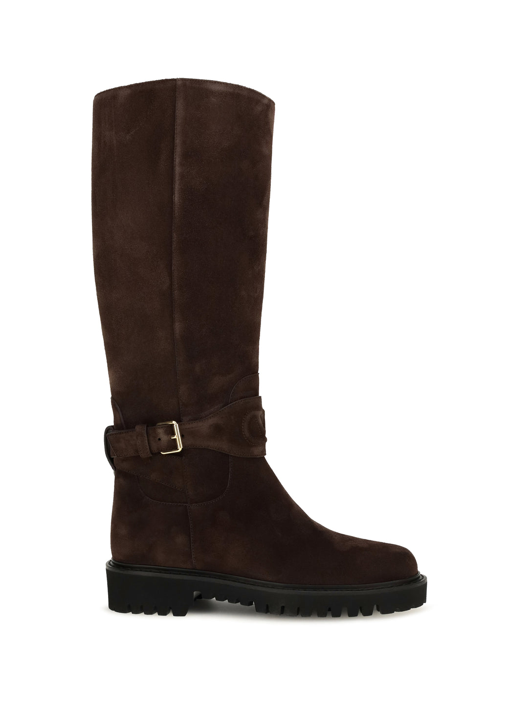 VLogo Signature suede High Boots 1