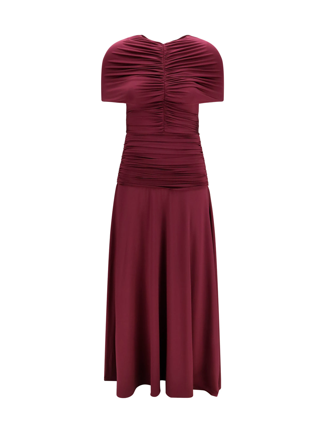Ruched midi Dress in jersey 1