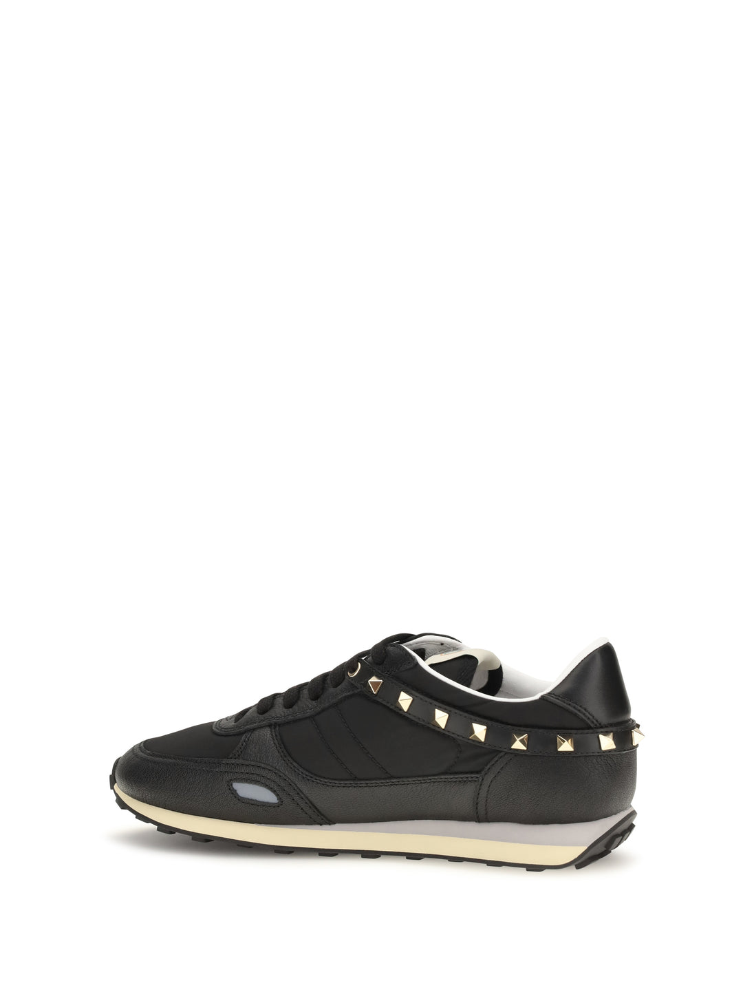 Stud Up Sneakers in leather and nylon 3