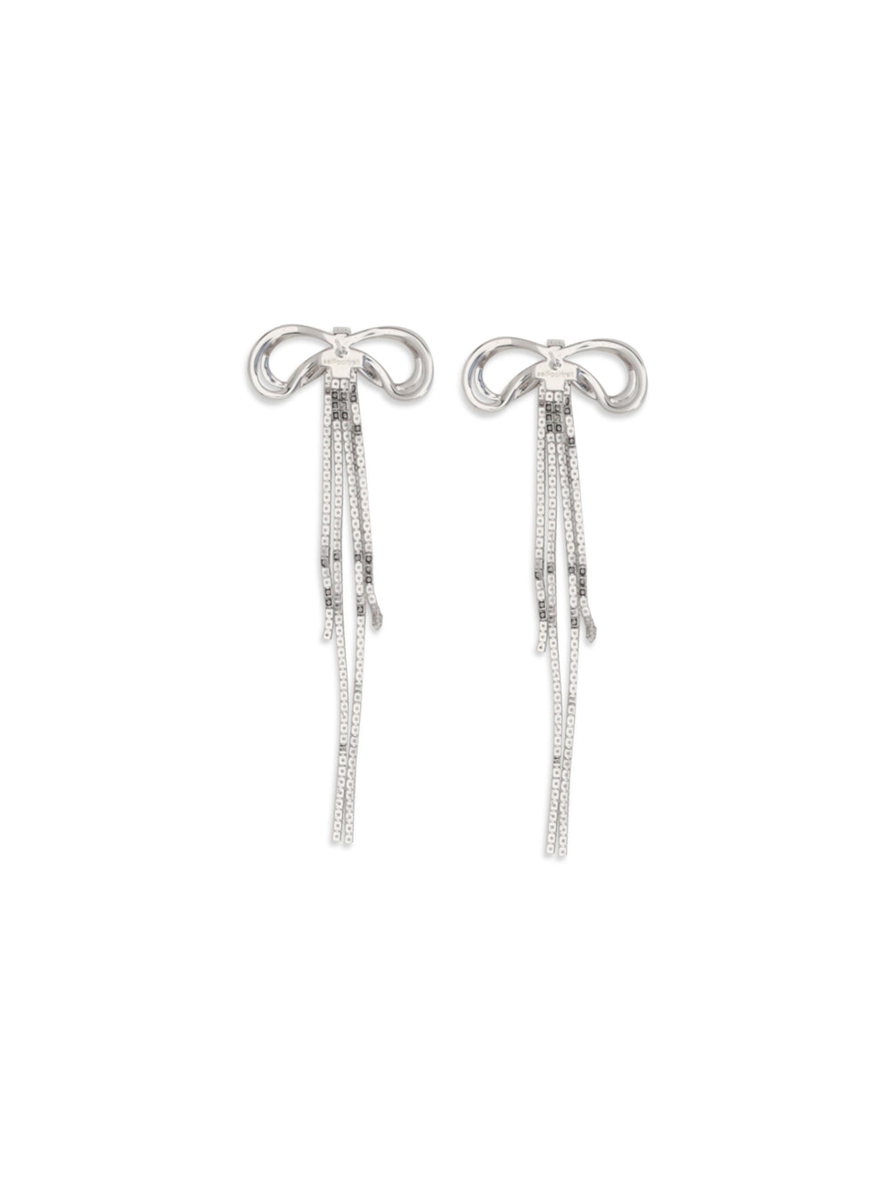 Double crystal bow Earrings 2