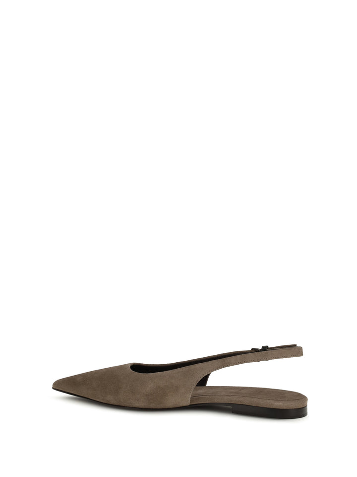 Suede Ballerinas 3