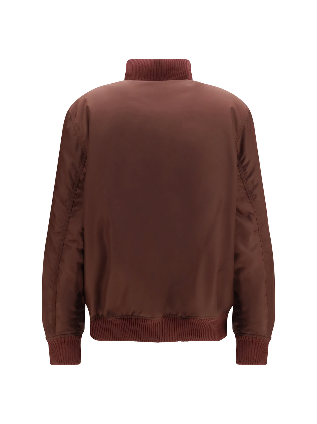 Embroidered logo nylon Bomber Jacket 2