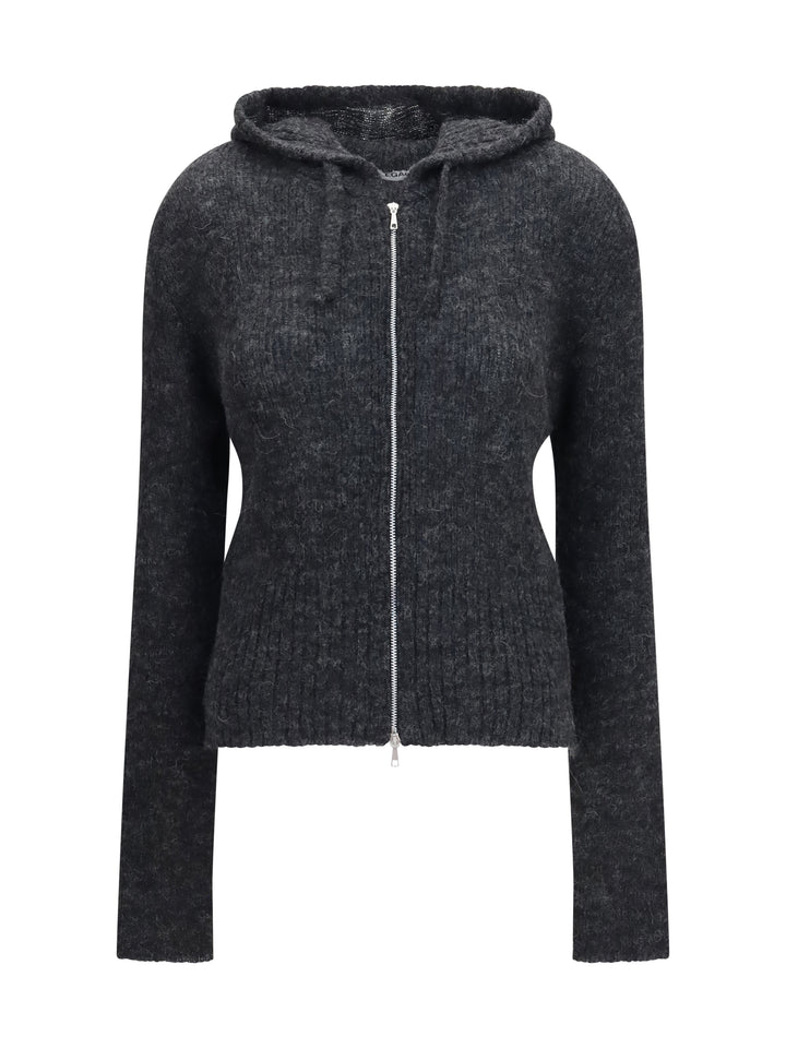 Alpaca-blend Zip-Up Hoodie 1