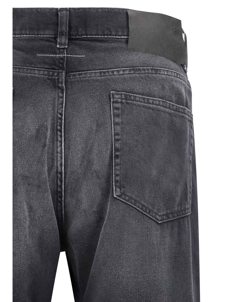 Straight-leg cotton Jeans