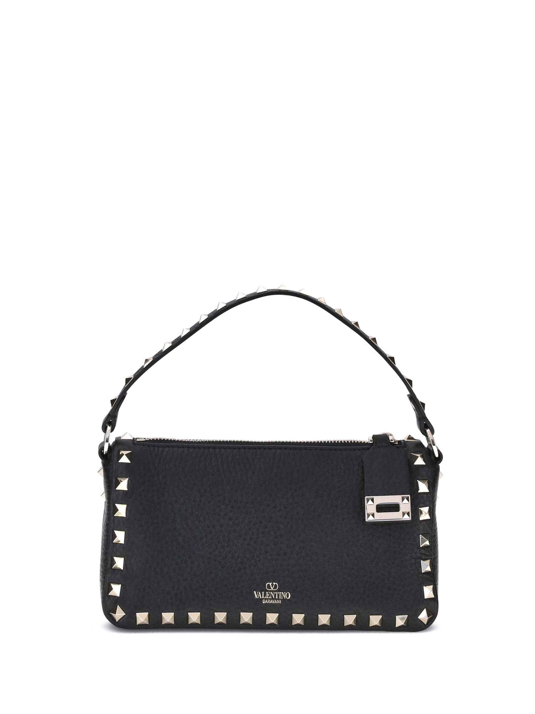 Rockstud leather Shoulder Bag