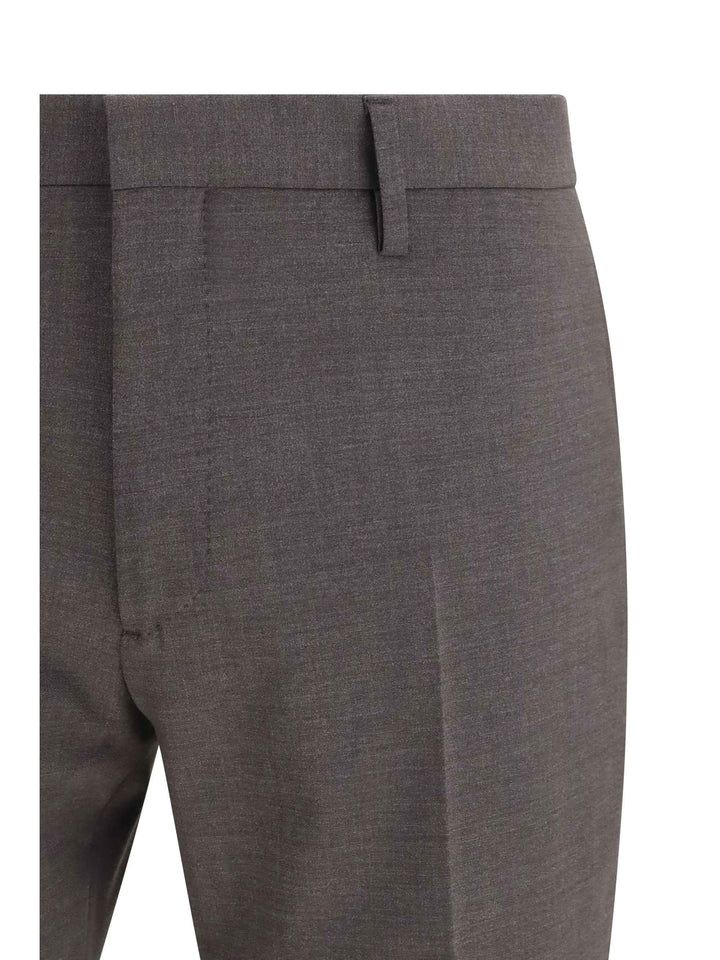Single-breasted wool-blend Suit