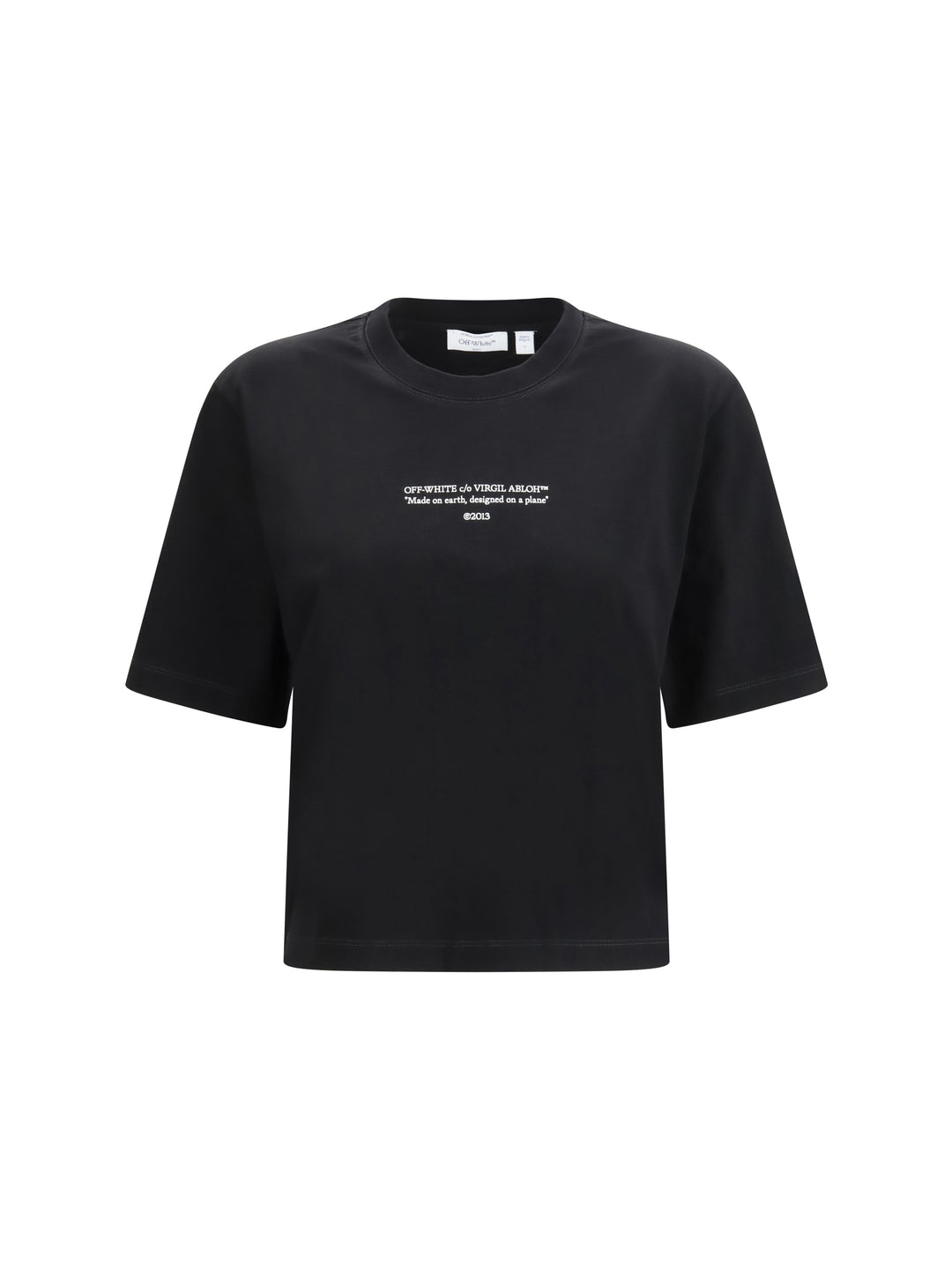 Made on earth, designed on a plane T-shirt 1