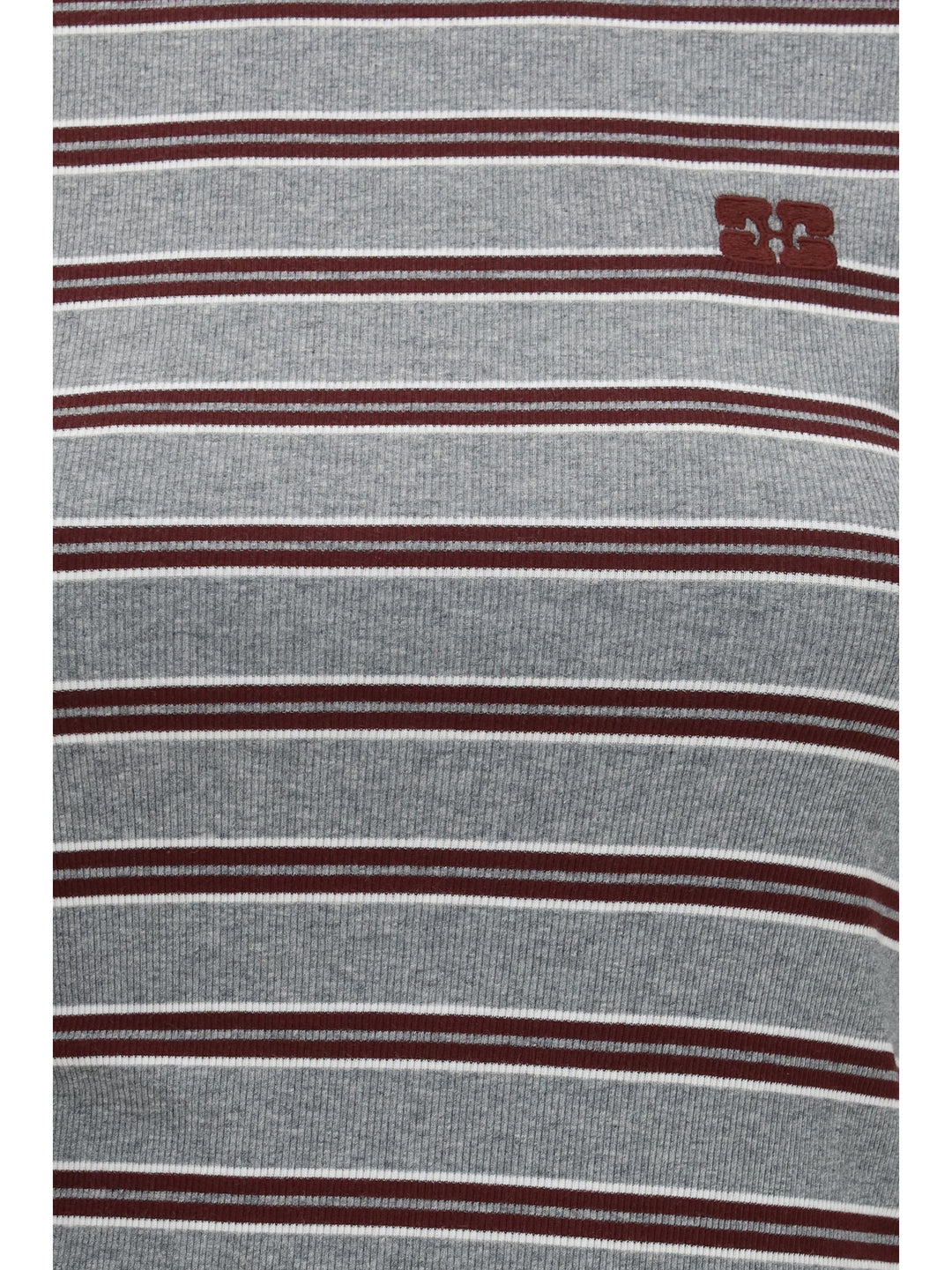 Double-sleeve striped cotton T-shirt 3