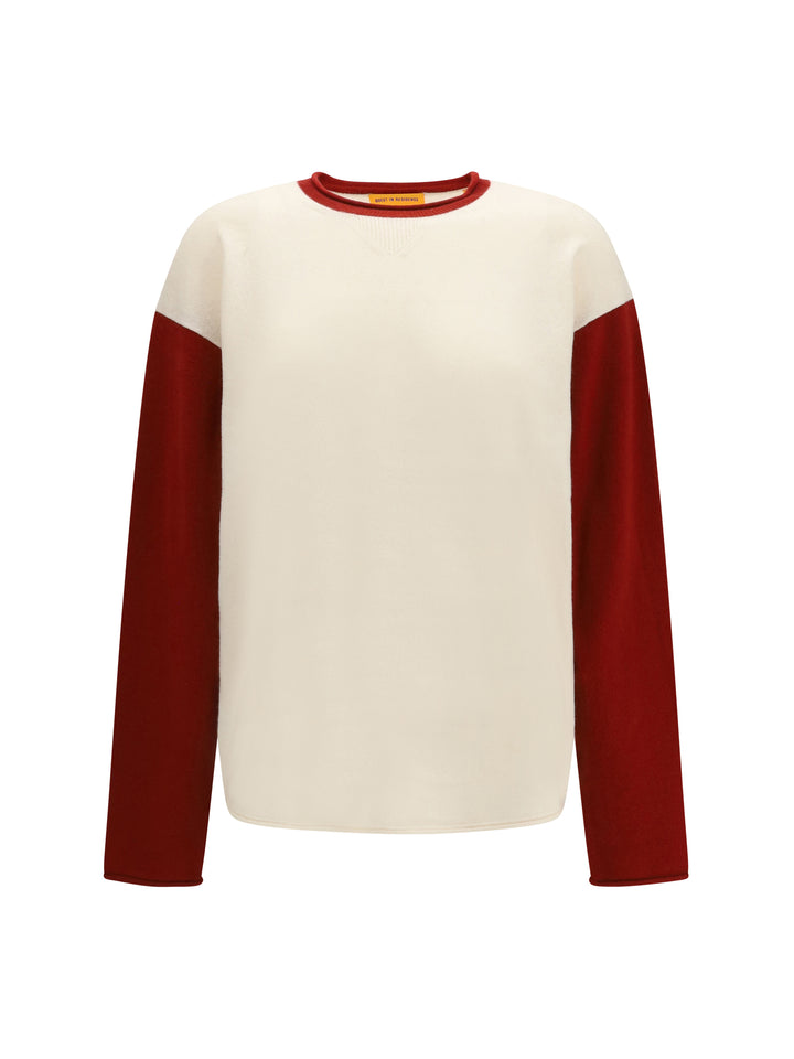 Baseball Oversized Crew Sweater 1