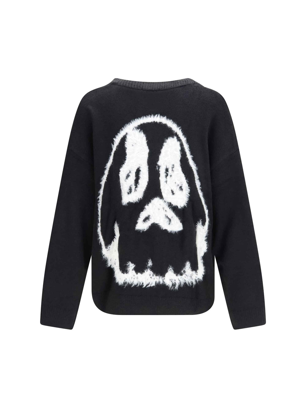 Chito V-neck Cardigan with graphic back