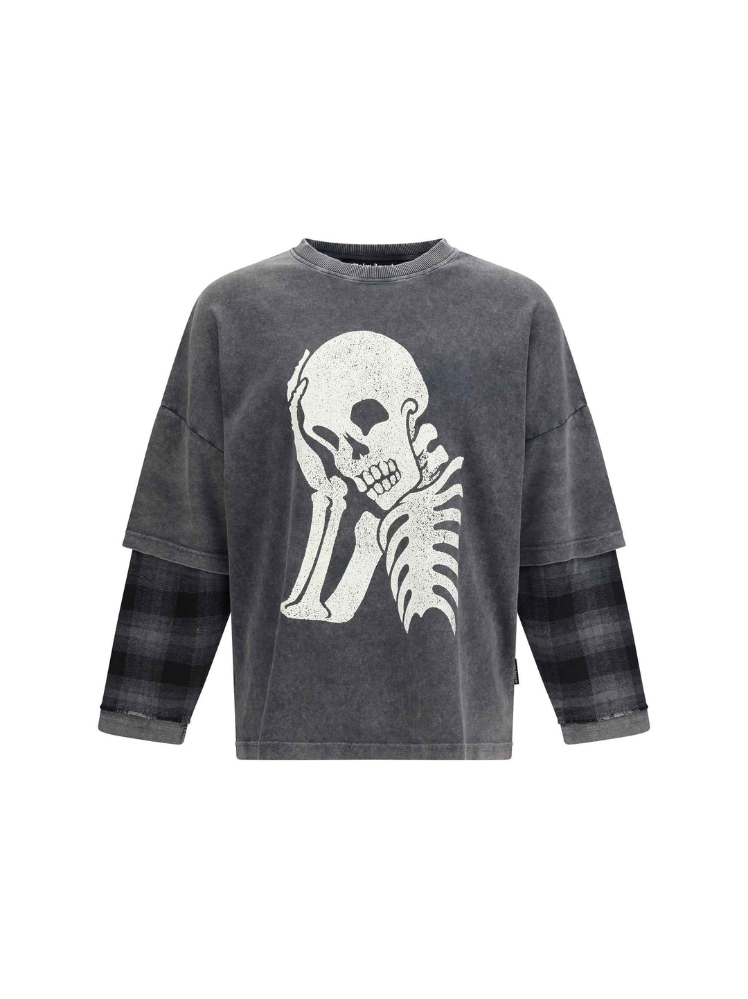 Skull double Long-Sleeved Shirt