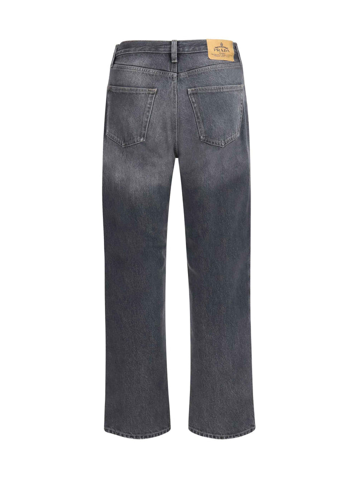 Vintage effect denim Jeans