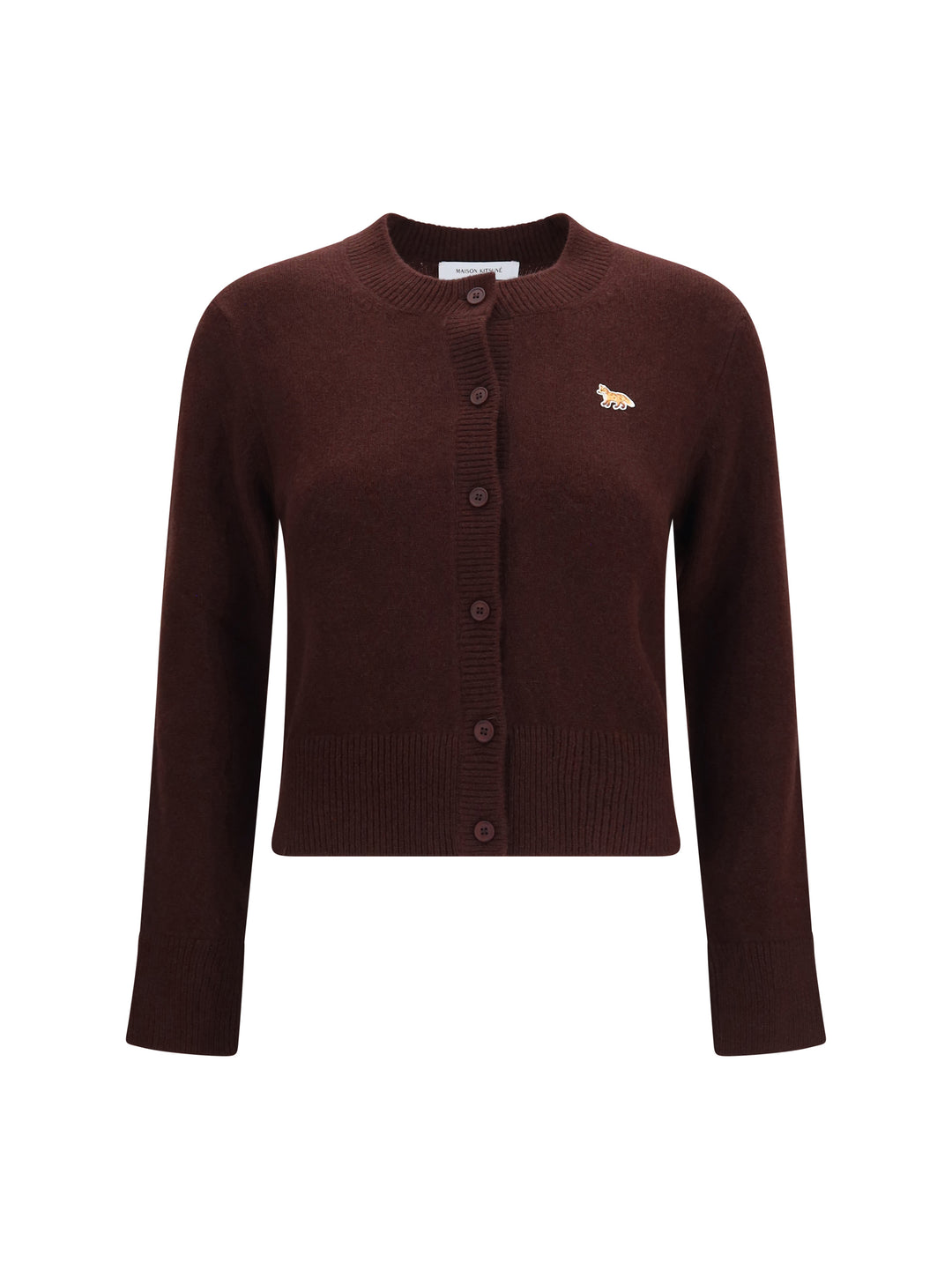 Baby Fox fitted lambswool Cardigan 1