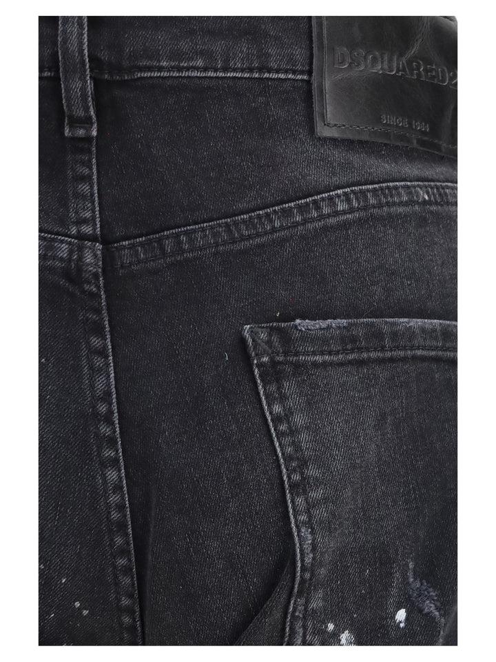 Teddy dark wash stretch denim Jeans 3