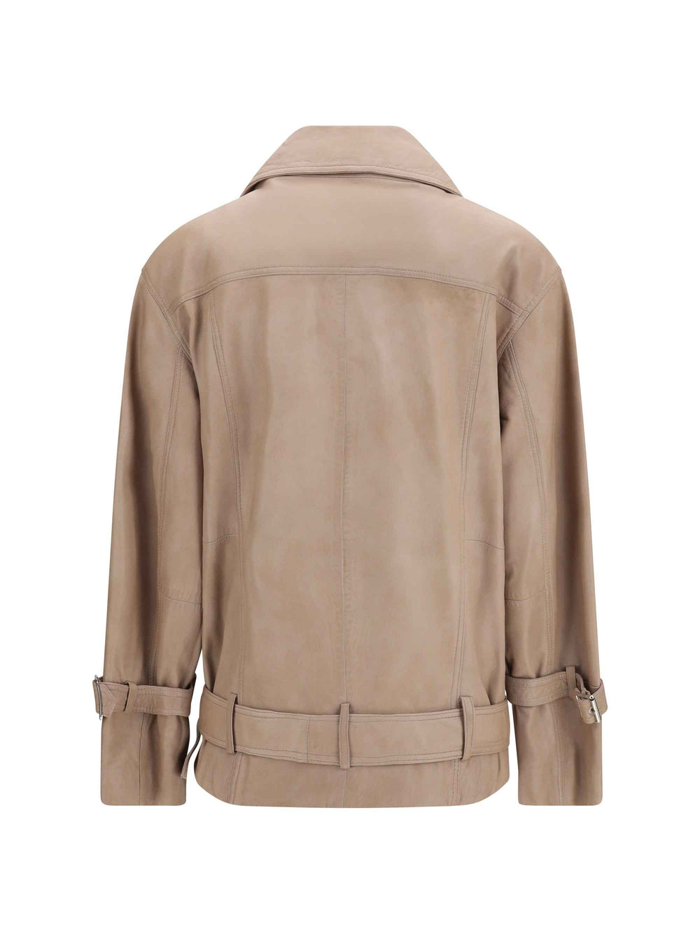 Leather biker Jacket