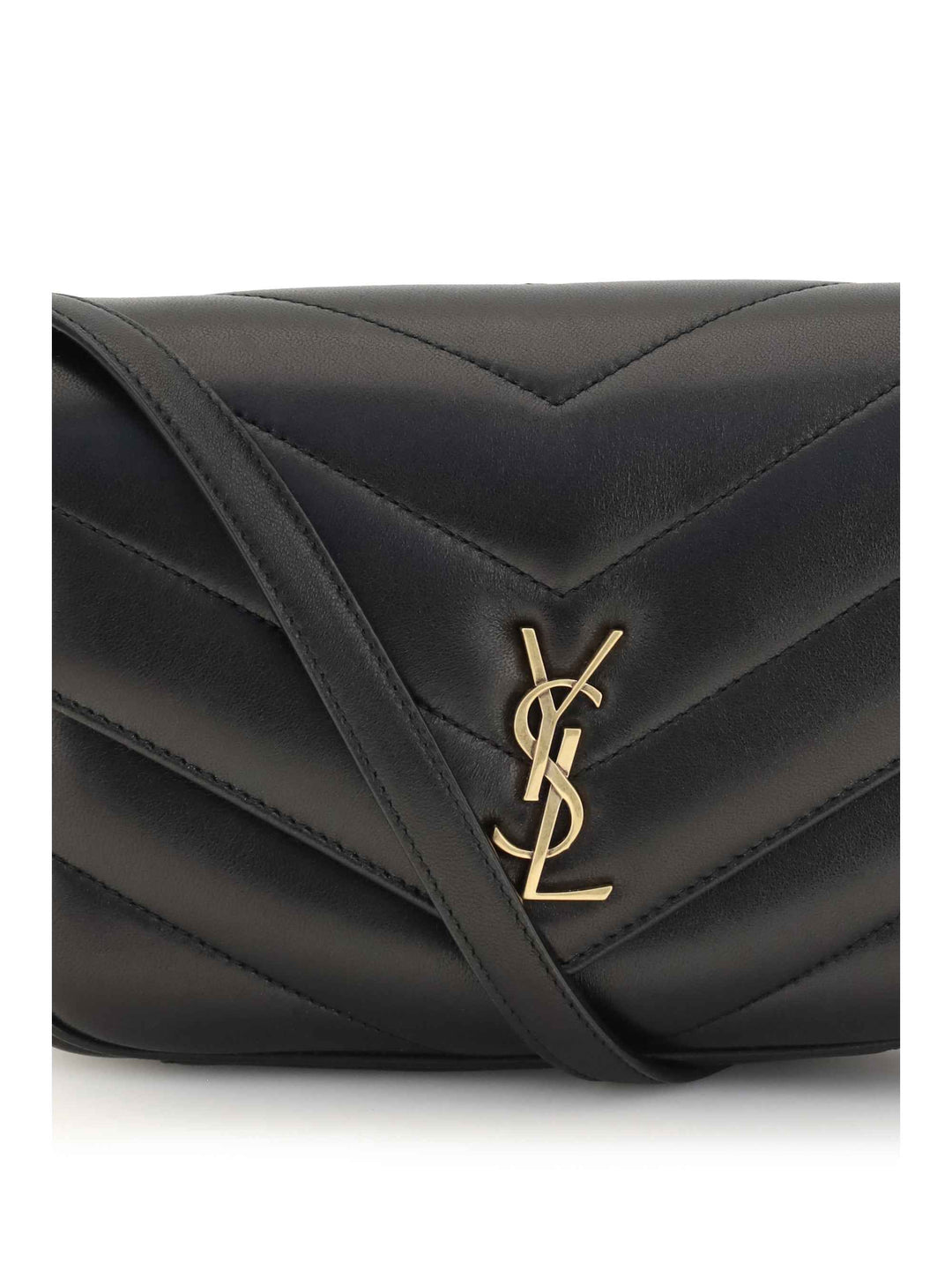 Loulou Cassandre Toy lambskin Shoulder Bag