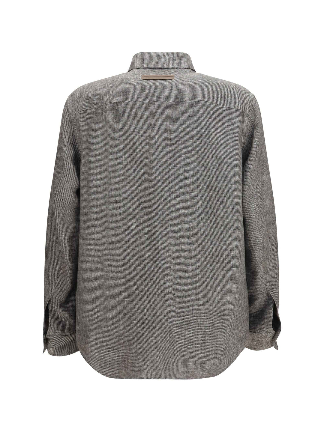 Cashmere, linen, and silk Overshirt