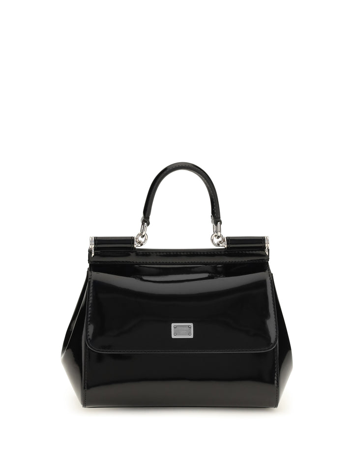Small Sicily glossy calfskin Handbag 1