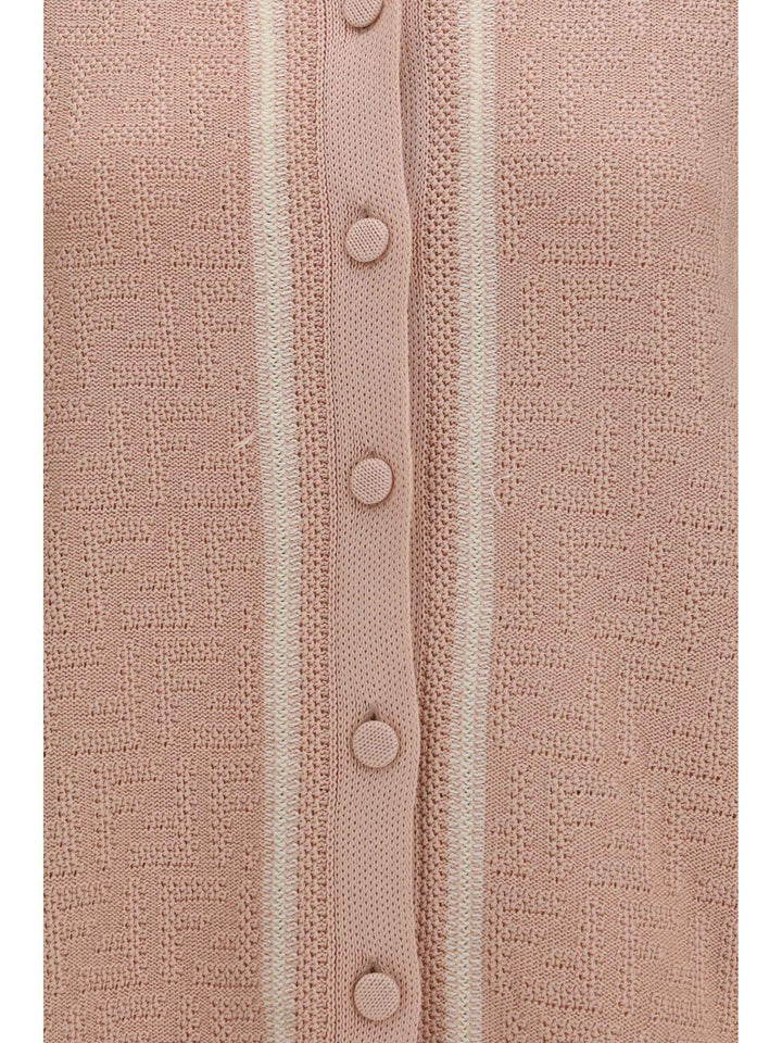FF all-over crochet Shirt