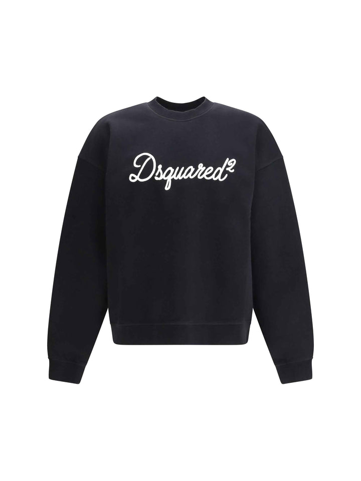 Cotton crewneck Sweatshirt with logo